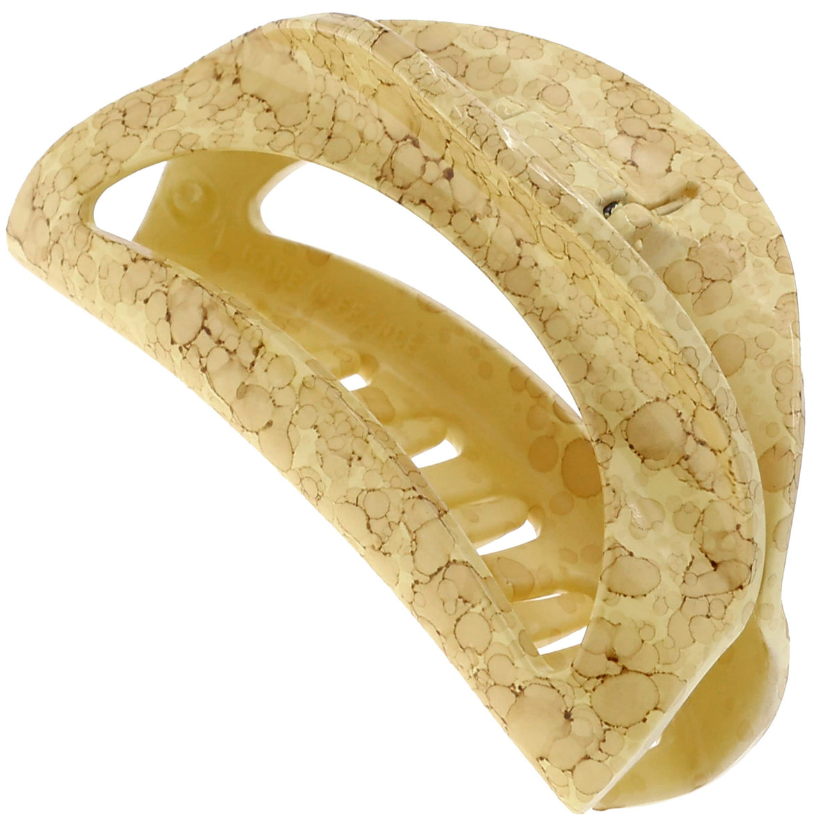Camila Paris CP1561 French Hair Clip for Women Thick Hair for Long Curly Wavy Hair, Girls Hair Claw Clips Jaw, Durable Styling Big Claw Clip for Thick Hair, Strong Hold No Slip Grip, Made in France