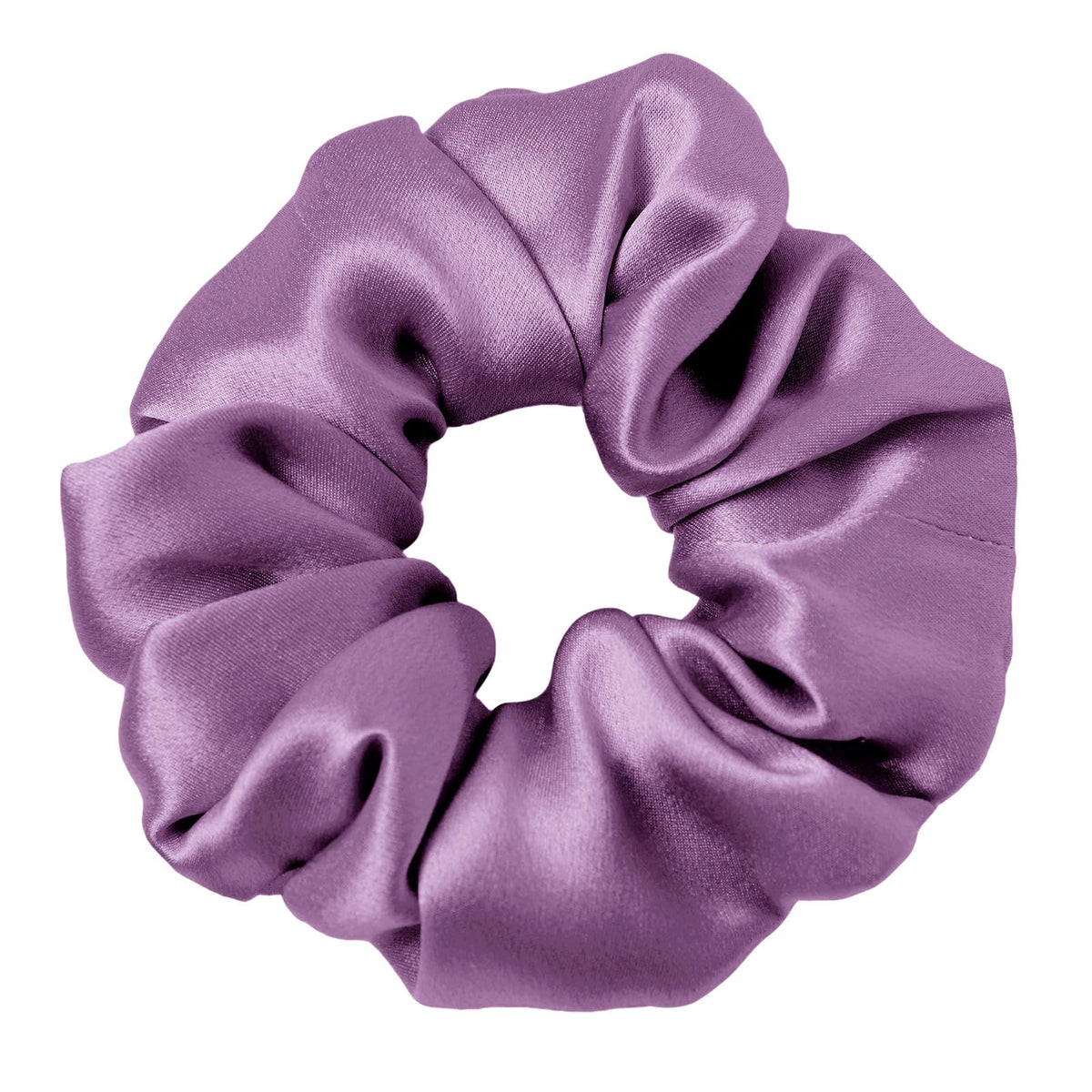 LilySilk Hair Tie, 100% Mulberry Silk Hair Scrunchies for Frizz & Breakage Prevention, Elastic Silk Ponytail Holders, 1Pc, Ivory