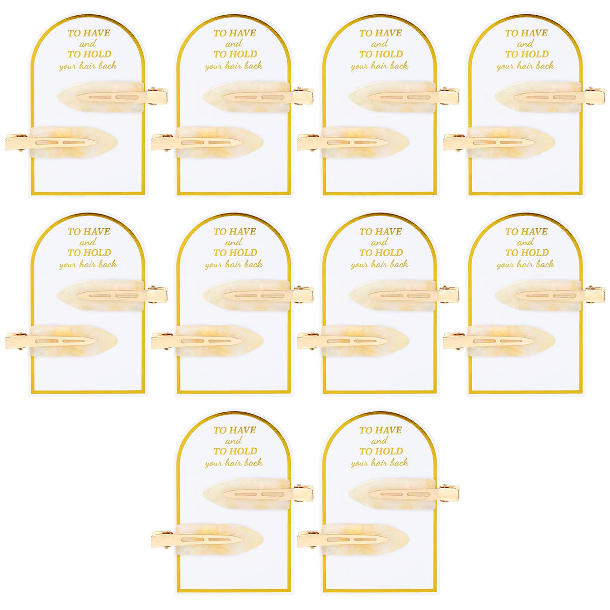 8PCS No Bend Hair Clips Bridesmaid No Crease Hair Clips Gold Glitter Makeup Creaseless HairClips Styling Hair accessories for Bride Women Girls