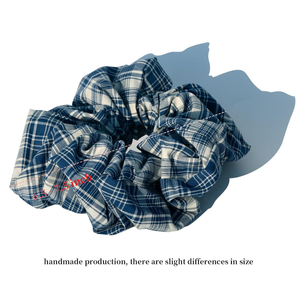 Jumbo Scrunchies for Women，Oversized Cotton Scrunchies for Thick Hair 1pcs