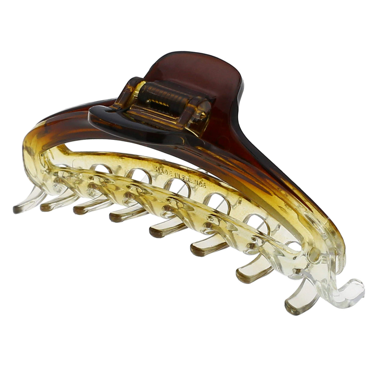 Camila Paris CP2370 French Hair Clips for Women, 3.5" Medium Claw Clip Strong Hold All Day, Girl Large Claw Clips for Thick Hair, No Damage No Slip Flat Clip for Women. Made in France