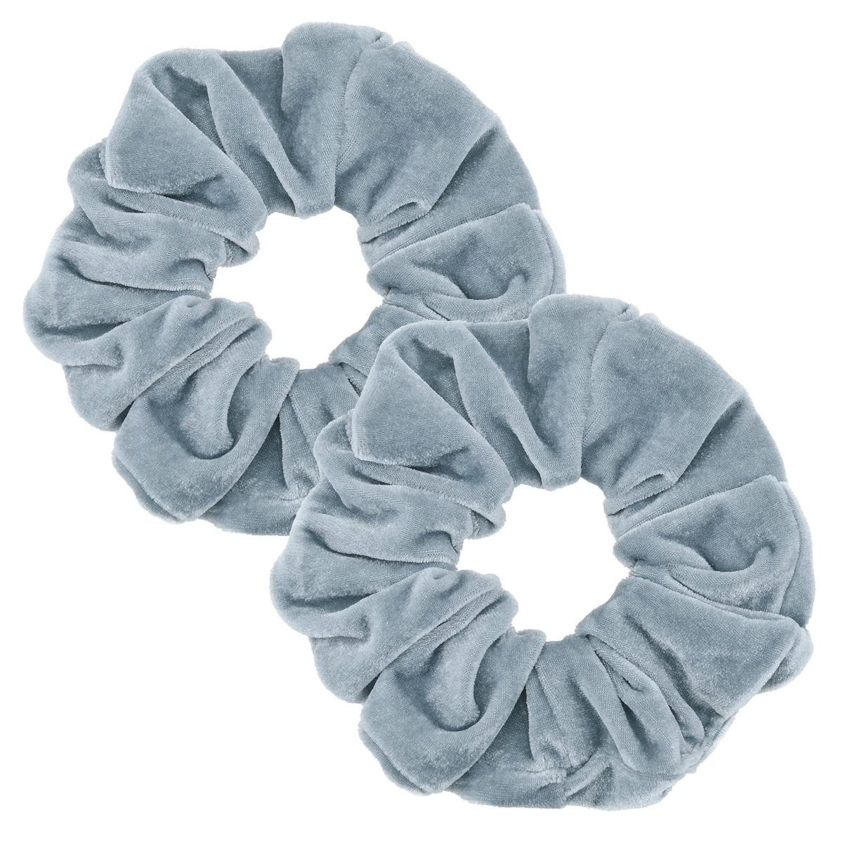 2 Pcs Large Size Scrunchies for Thick Hair Women Hair Ties Accessories (2 Taupe)