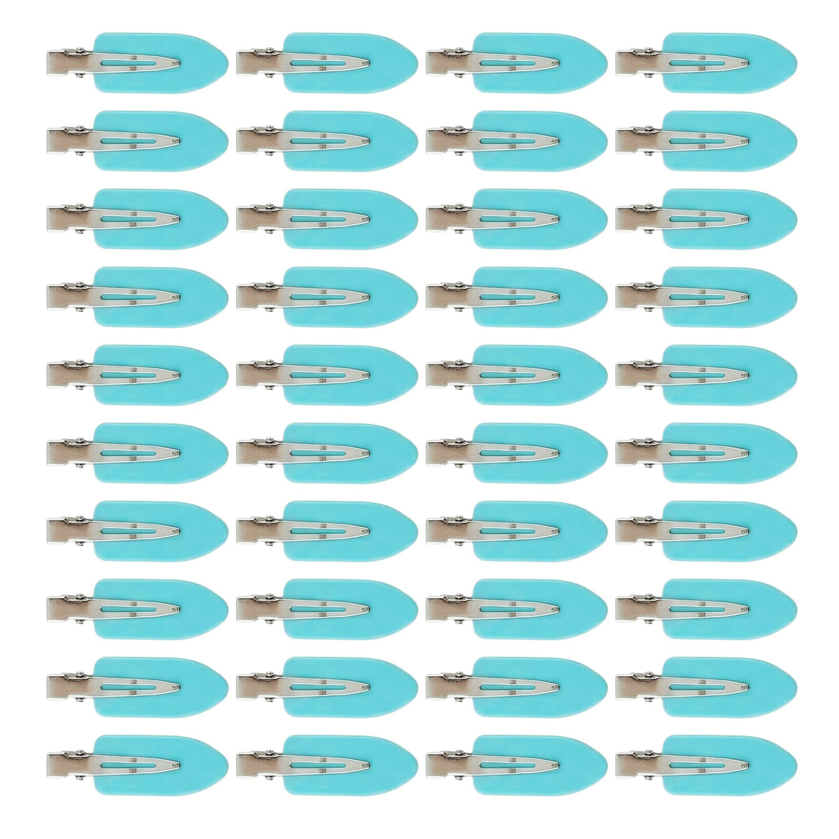 Creaseless Hair Clips for Women Styling 40Pcs Getting Ready No Crease Hair Clips for Bangs Setting No Bend Dent Makeup Clip Application Skincare Clip (Multicolor)