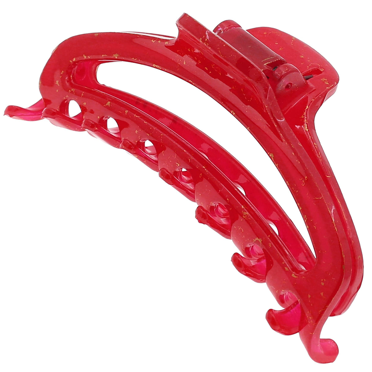 Camila Paris CP2370 French Hair Clips for Women, 3.5" Medium Claw Clip Strong Hold All Day, Girl Large Claw Clips for Thick Hair, No Damage No Slip Flat Clip for Women. Made in France