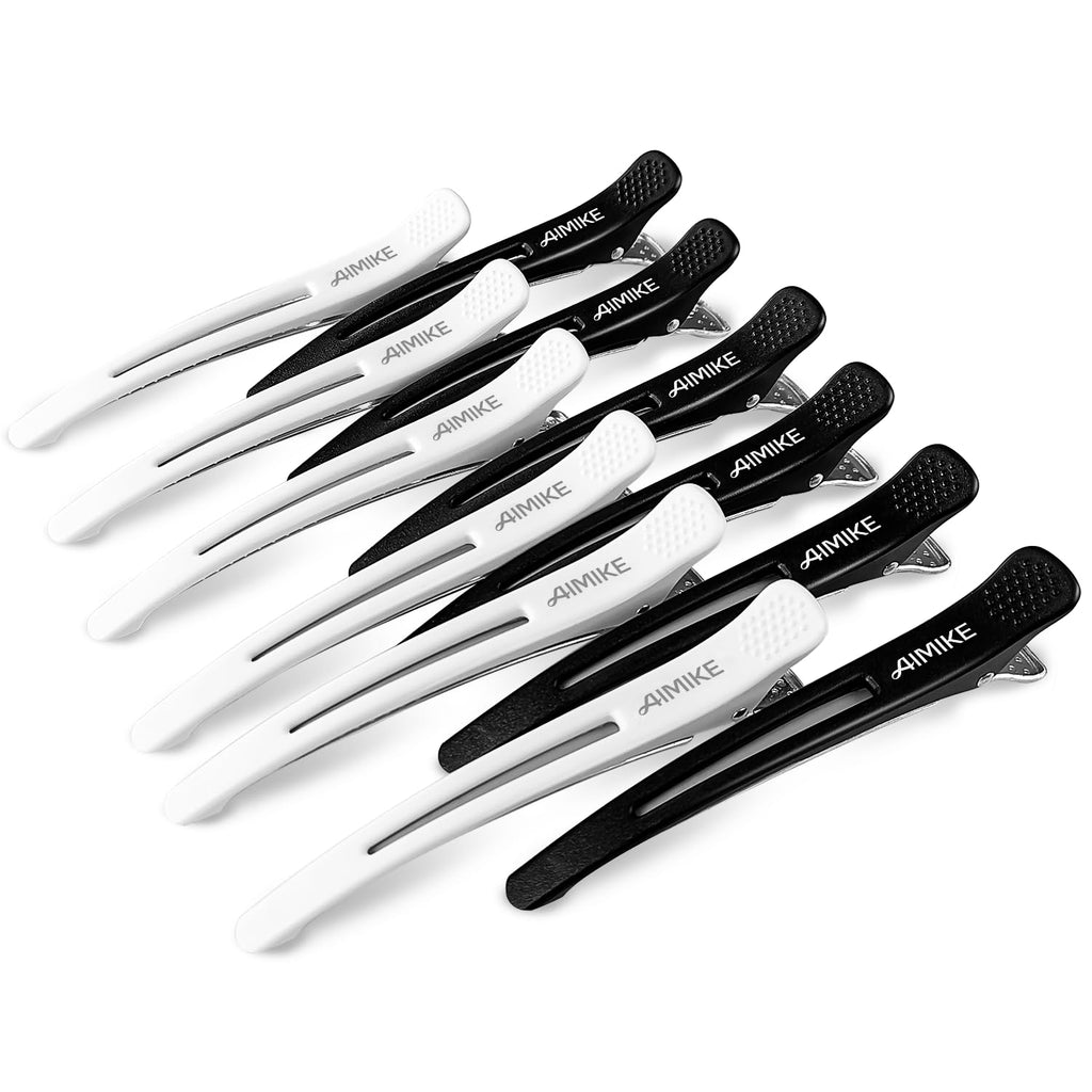 AIMIKE Hair Clips for Styling Sectioning, Barbers & Home Hair Cutting Clips