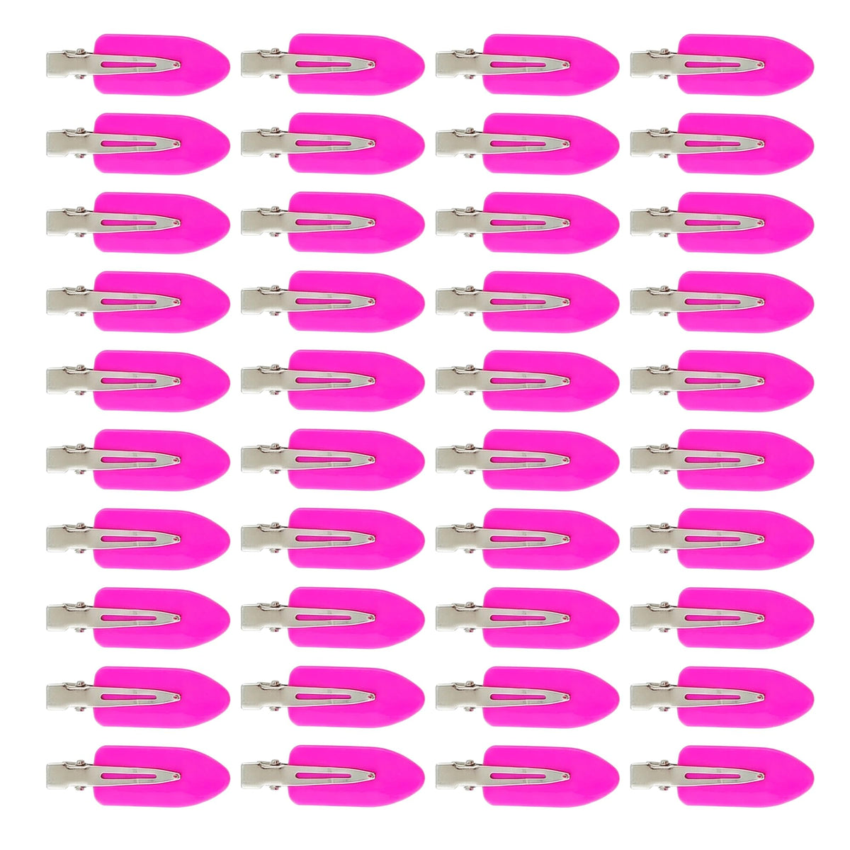 Creaseless Hair Clips for Women Styling 40Pcs Getting Ready No Crease Hair Clips for Bangs Setting No Bend Dent Makeup Clip Application Skincare Clip (Multicolor)