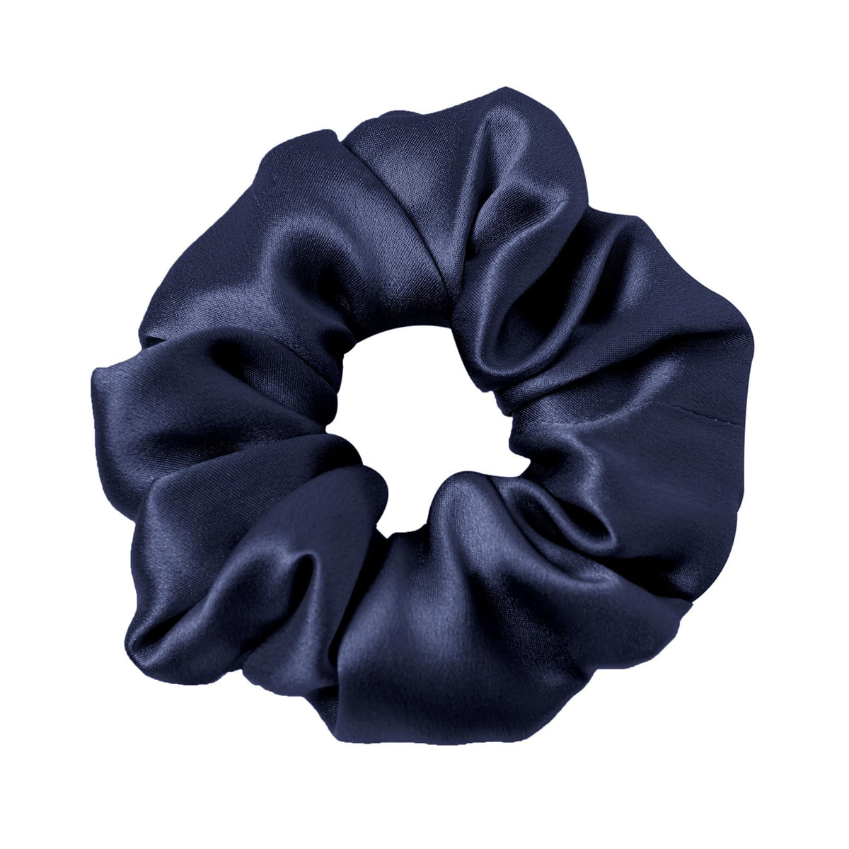 LilySilk Hair Tie, 100% Mulberry Silk Hair Scrunchies for Frizz & Breakage Prevention, Elastic Silk Ponytail Holders, 1Pc, Ivory