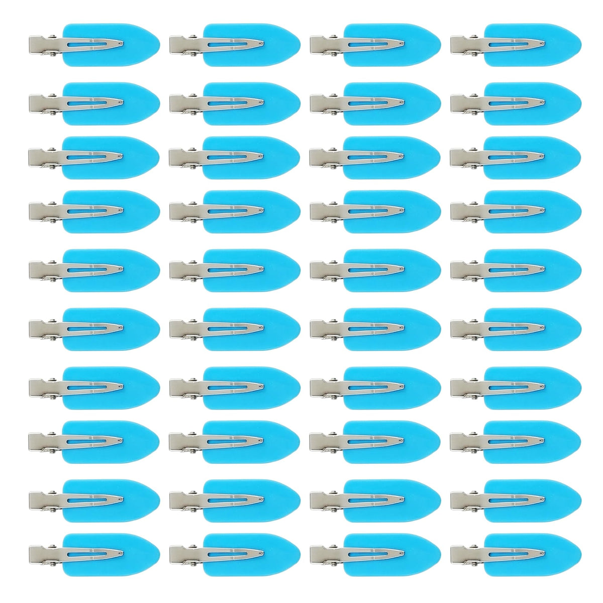 Creaseless Hair Clips for Women Styling 40Pcs Getting Ready No Crease Hair Clips for Bangs Setting No Bend Dent Makeup Clip Application Skincare Clip (Multicolor)
