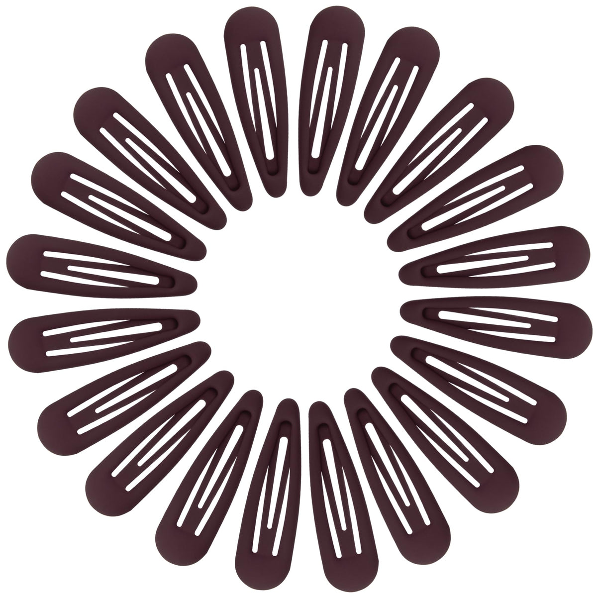 Small Hair Barrettes For Women No Slip Metal Snap Clips For Thin And Fine Hair,Matte Black Tortoiseshell,20 PCS,1.97 x 0.5 Inch.