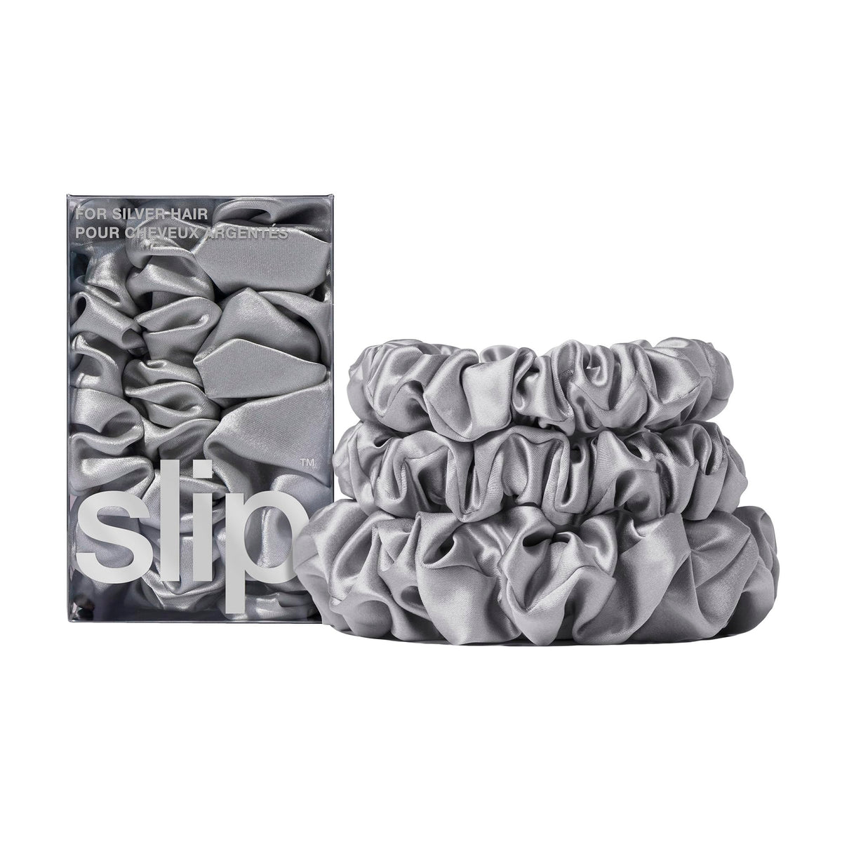 Slip Silk Assorted Scrunchies, Set of 3 | Blonde | Made with slipsilk™