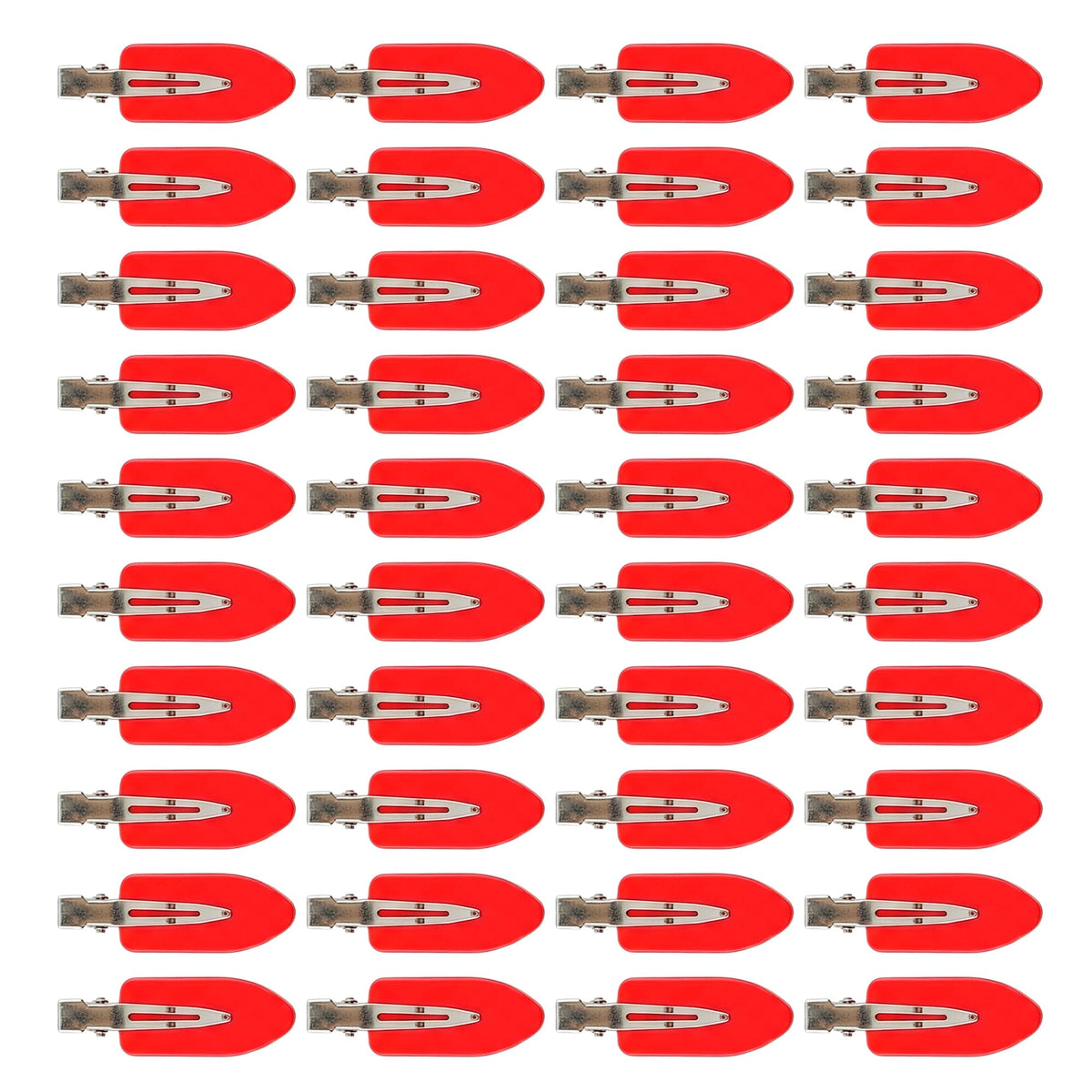 Creaseless Hair Clips for Women Styling 40Pcs Getting Ready No Crease Hair Clips for Bangs Setting No Bend Dent Makeup Clip Application Skincare Clip (Multicolor)