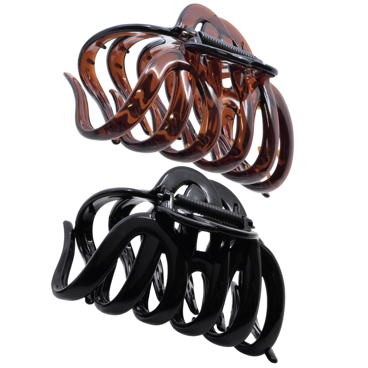 Camila Paris AD718 Octopus Hair Clips 3.75" Large Claw Clips for Thick Hair