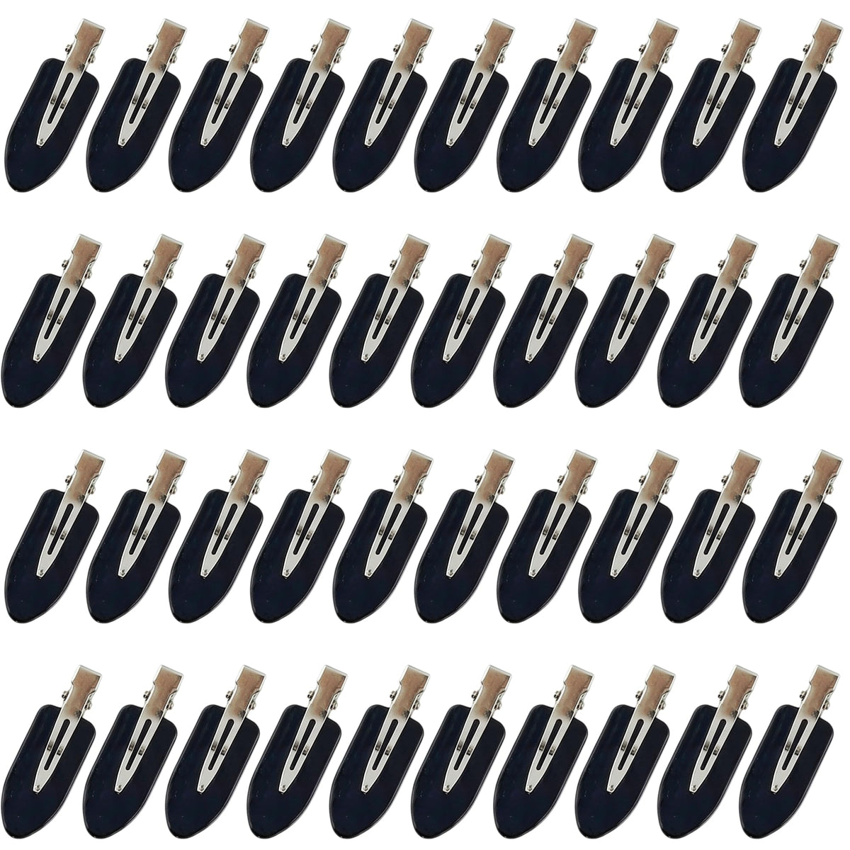 Creaseless Hair Clips for Makeup 40pcs No Crease Hair Clips No Bend Hairclip Styling Pins Non Dent Bang Tool for Makeup Hairpin for Women & Girls (Mutilcolor)