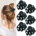 2.8 Inch Medium Octopus Hair Clips for Women, Matte Claw Clips for Thin Hair, Strong Hold Non-slip Spider Octopus Clip for Fine Hair Jaw Clips