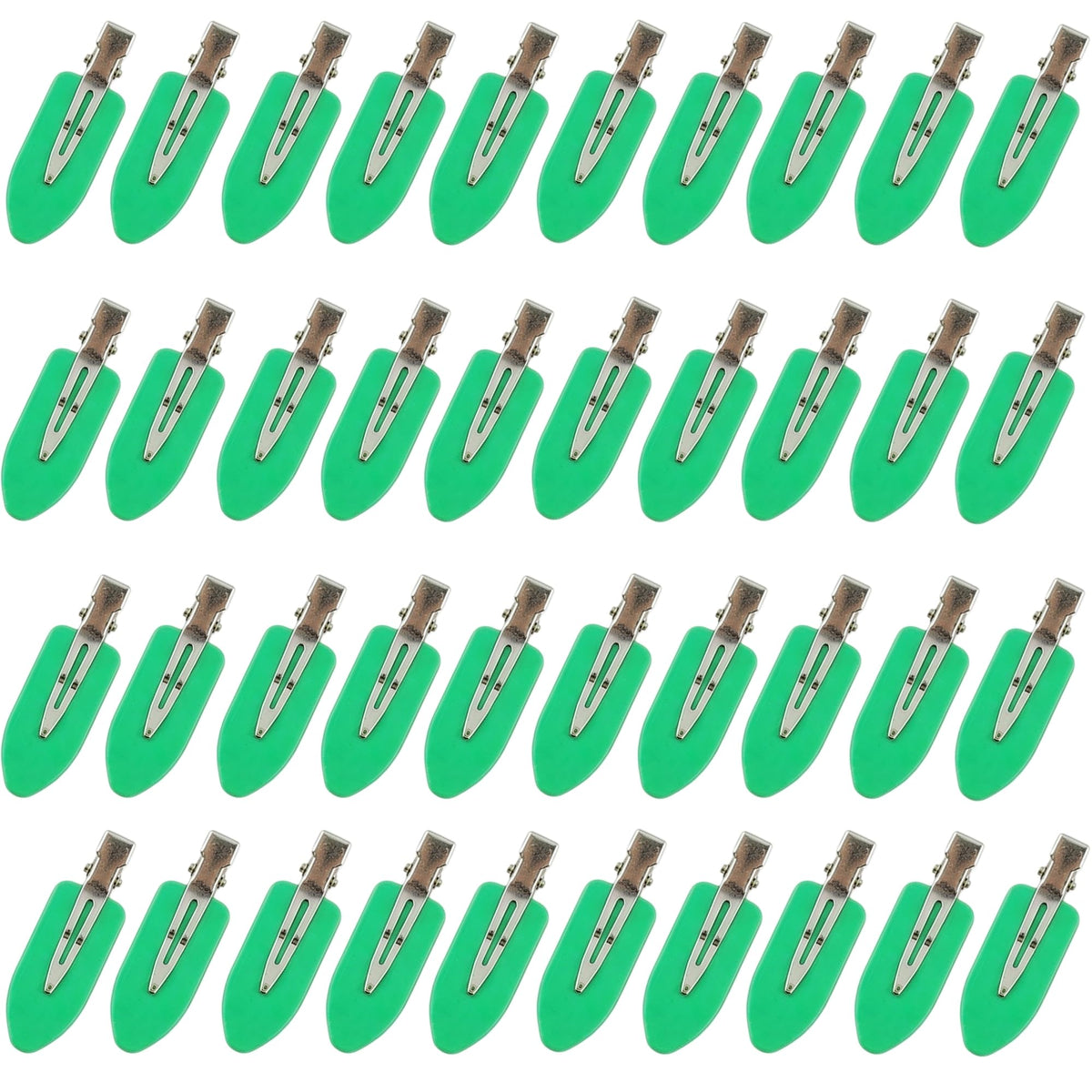 Creaseless Hair Clips for Makeup 40pcs No Crease Hair Clips No Bend Hairclip Styling Pins Non Dent Bang Tool for Makeup Hairpin for Women & Girls (Mutilcolor)