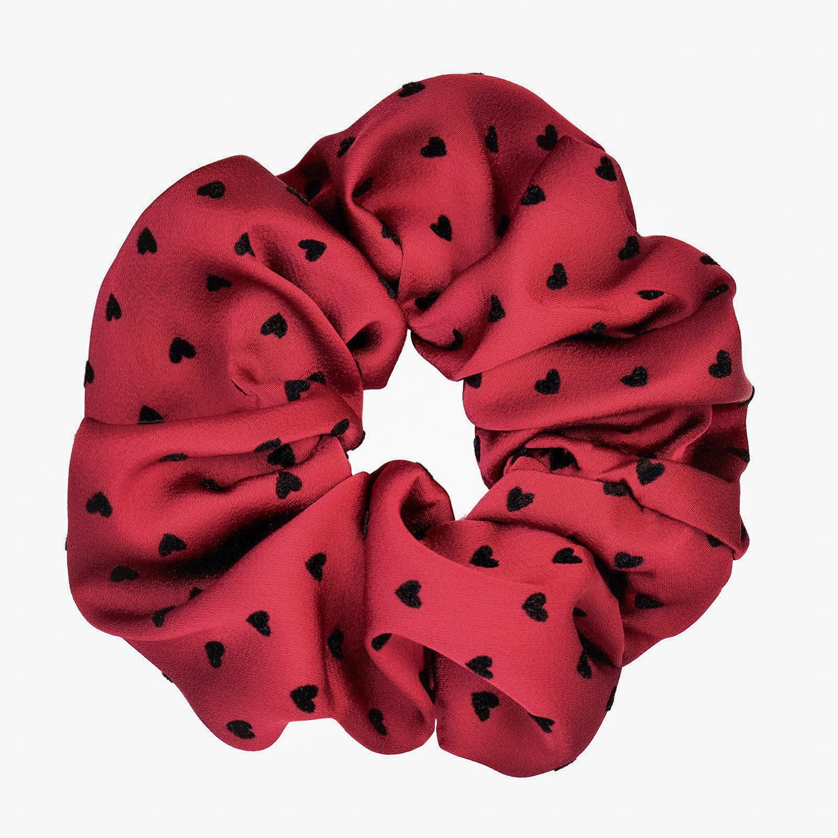 White Hair Scrunchies for Women 1pc Large Elastic Hair Ties Soft Hairbands for Thick Thin Hair, Big Ponytail Holders Hair Accessories for Girls, Party Daily Use
