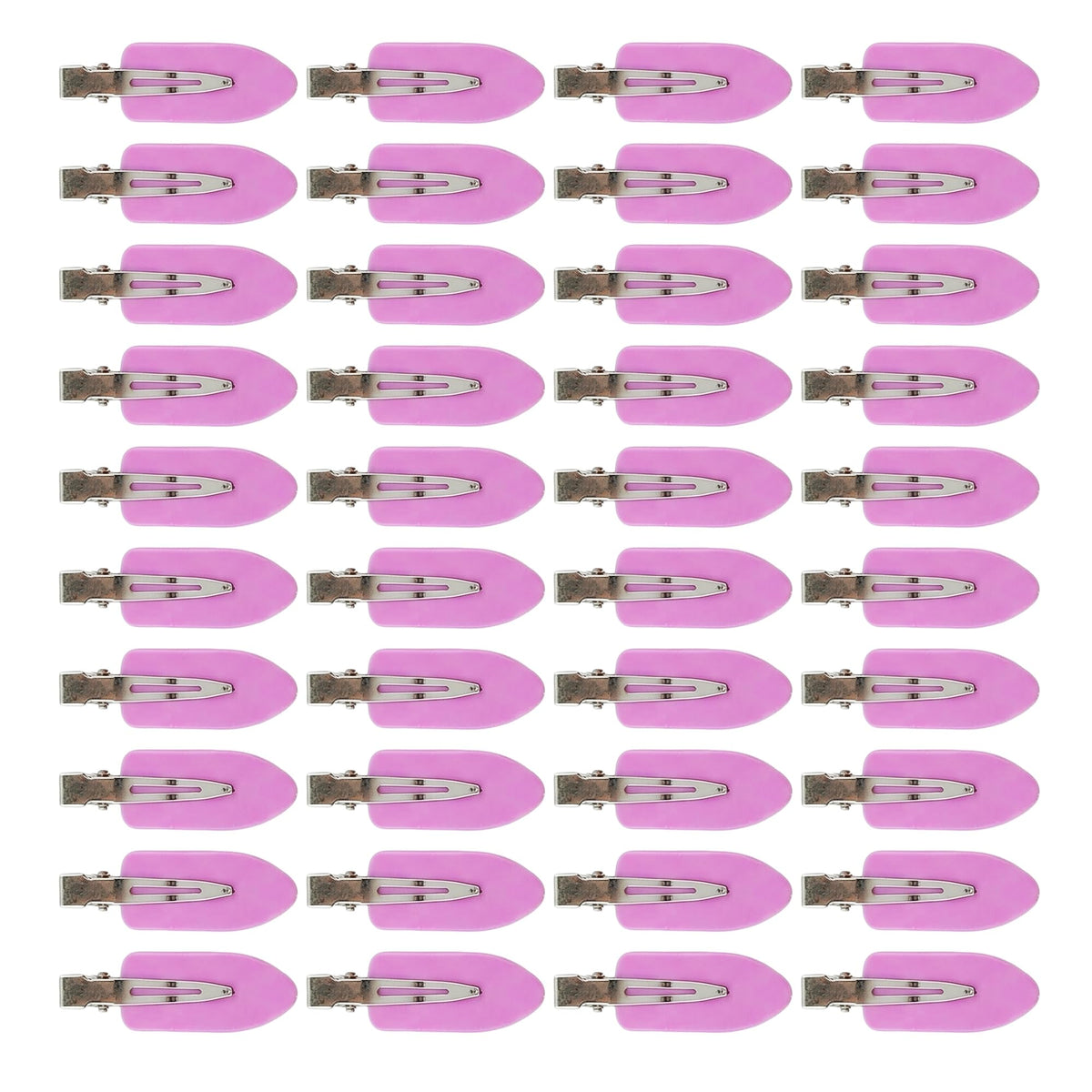 Creaseless Hair Clips for Women Styling 40Pcs Getting Ready No Crease Hair Clips for Bangs Setting No Bend Dent Makeup Clip Application Skincare Clip (Multicolor)