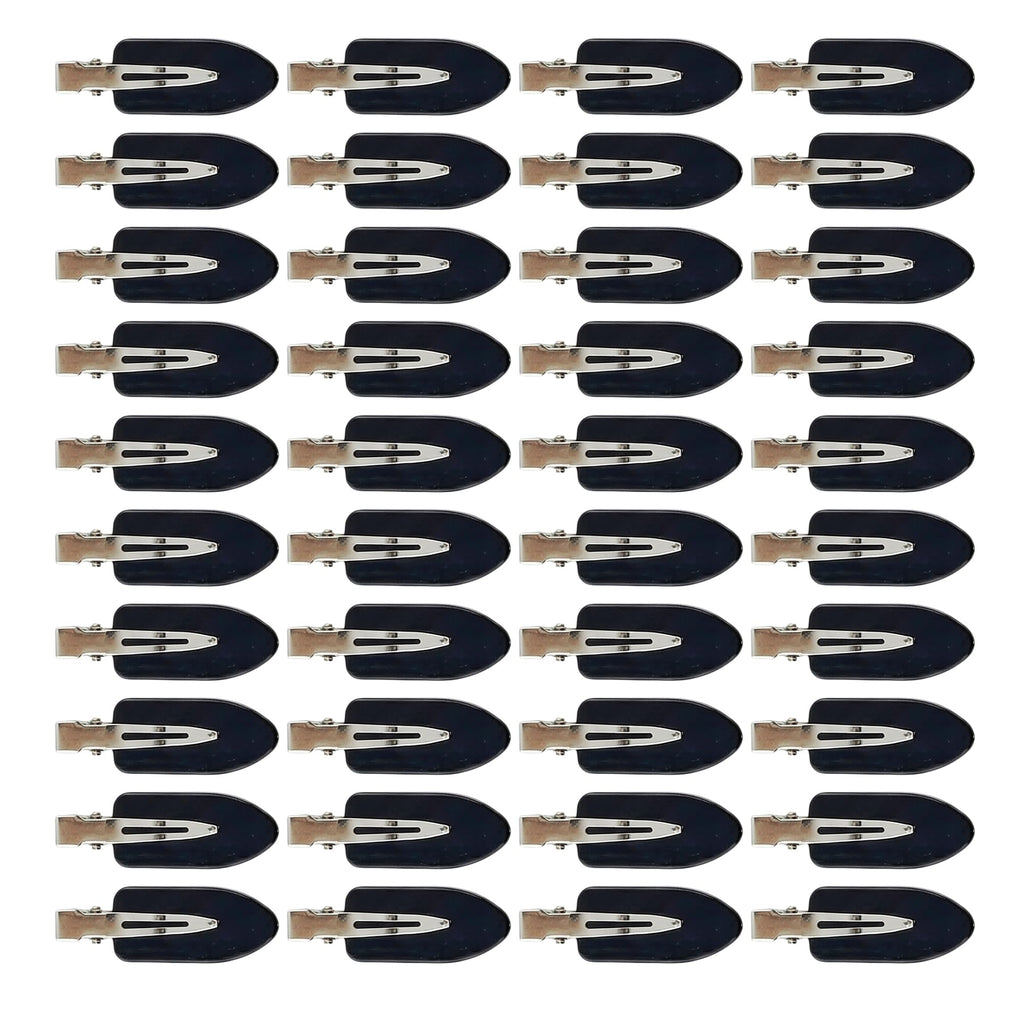 Creaseless Hair Clips for Women Styling 40Pcs Getting Ready No Crease Hair Clips for Bangs Setting No Bend Dent Makeup Clip Application Skincare Clip (Multicolor)