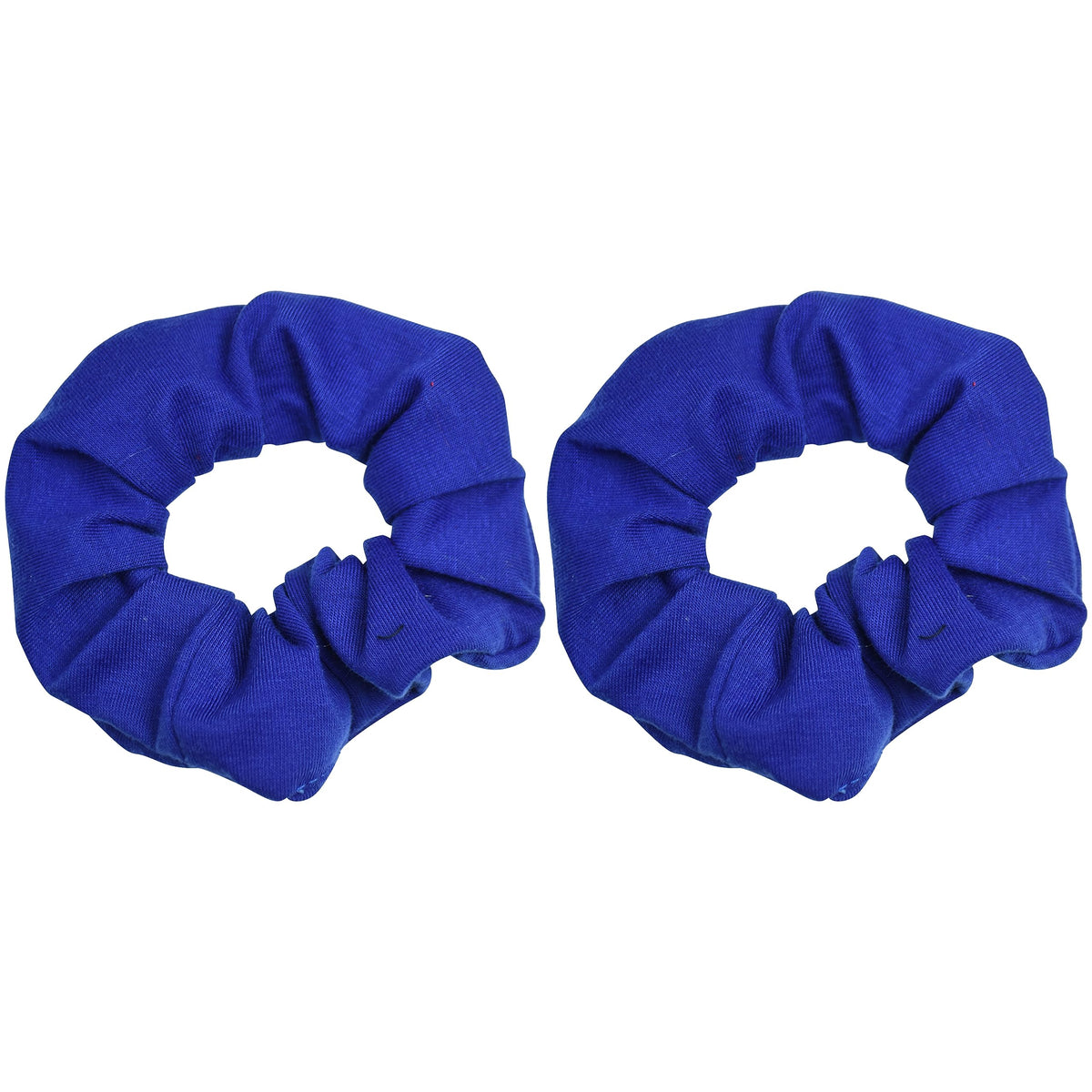 Motique Accessories Large Scrunchies for Thick Hair, 2 Pack, Black