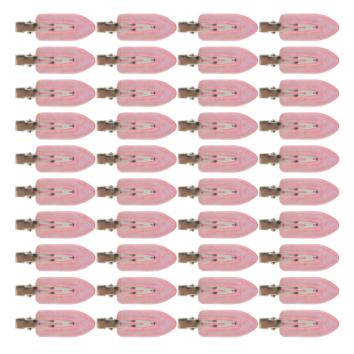 Creaseless Hair Clips for Women Styling 40Pcs Getting Ready No Crease Hair Clips for Bangs Setting No Bend Dent Makeup Clip Application Skincare Clip (Multicolor)