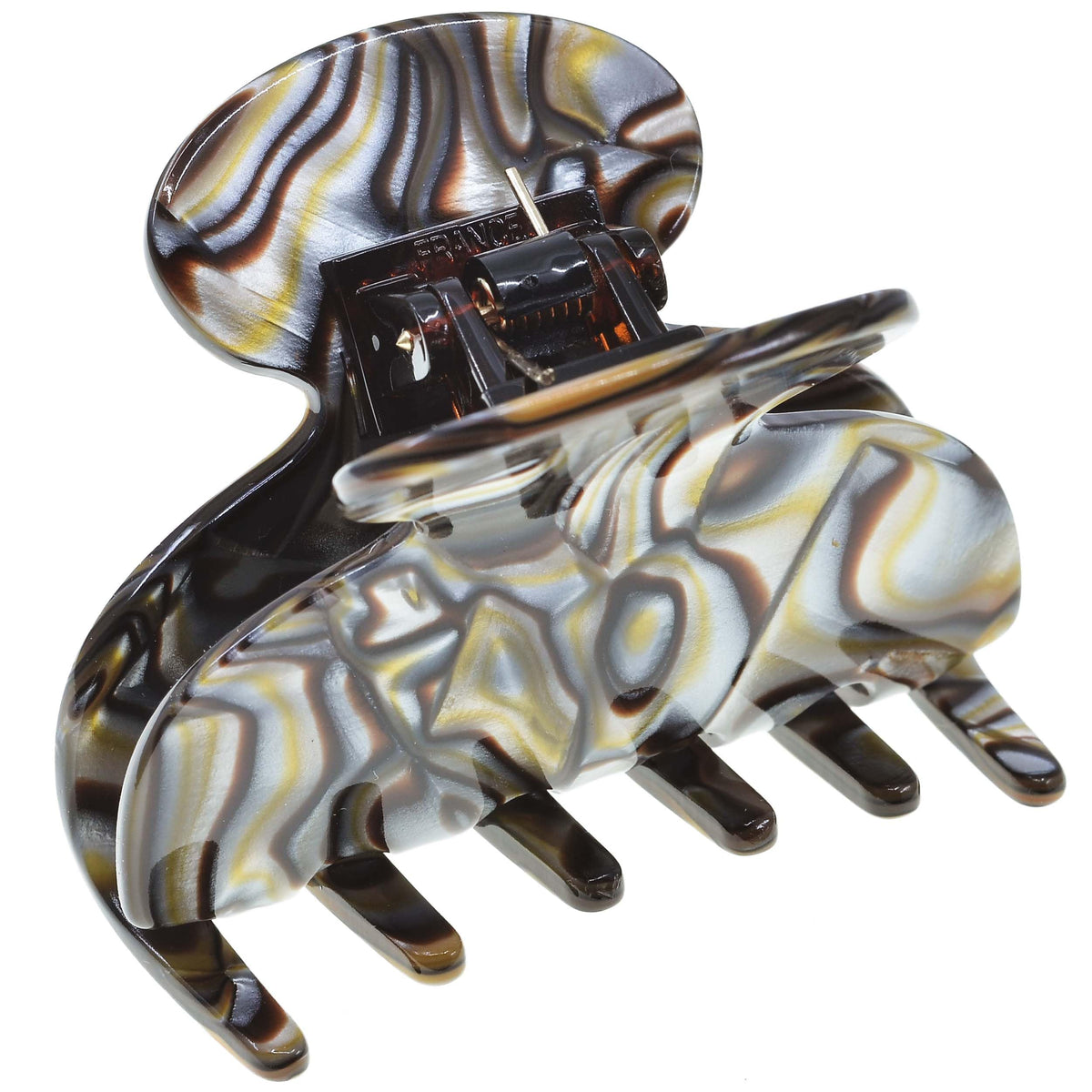 Camila Paris CP3030 French Hair Clip for Women Thick Hair for Long Curly Wavy Hair, Handmade Tokyo, Girls Hair Claw Clips, Durable Styling Big Claw Clip for Thick Hair, Strong Hold Grip Made in France