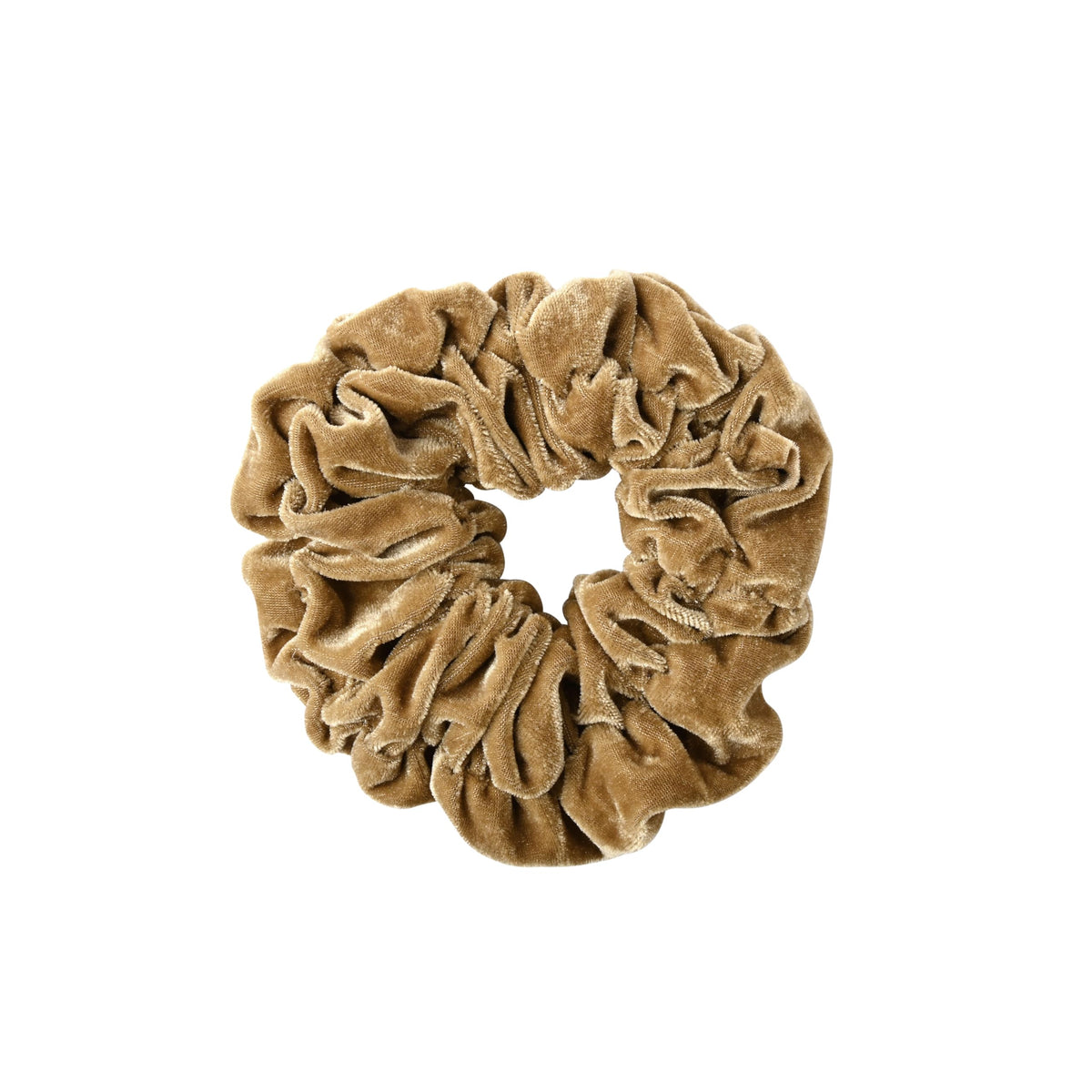 Motique Accessories Jumbo Velvet Scrunchie for Women, Black