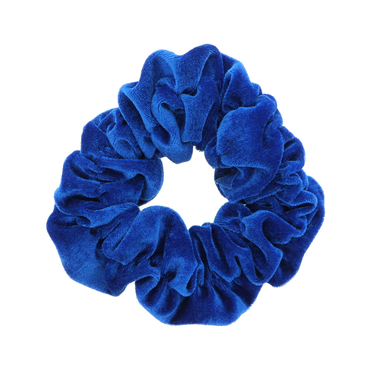 Motique Accessories Jumbo Velvet Scrunchie for Women, Black
