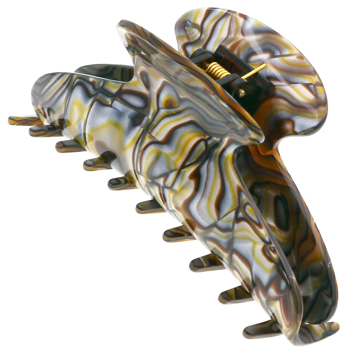Camila Paris CP3030 French Hair Clip for Women Thick Hair for Long Curly Wavy Hair, Handmade Tokyo, Girls Hair Claw Clips, Durable Styling Big Claw Clip for Thick Hair, Strong Hold Grip Made in France