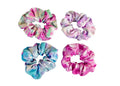 Unicorn Cotton Elastic Hair Bands and Scrunchies for Women or Girls - Hair Accessories (4 Pack)